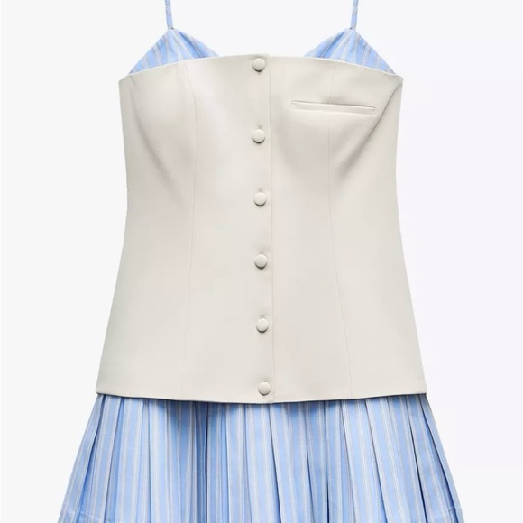 Zara Gray Mini Dress - Picture 5 of 16